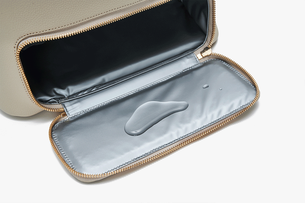 Wipe-clean lower lining