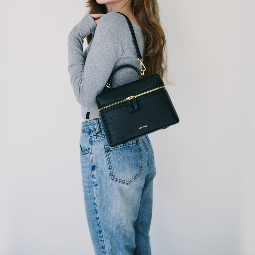 City Bag worn as shoulder
