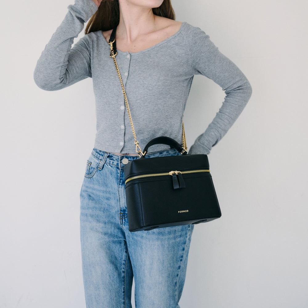 City Bag worn as crossbody