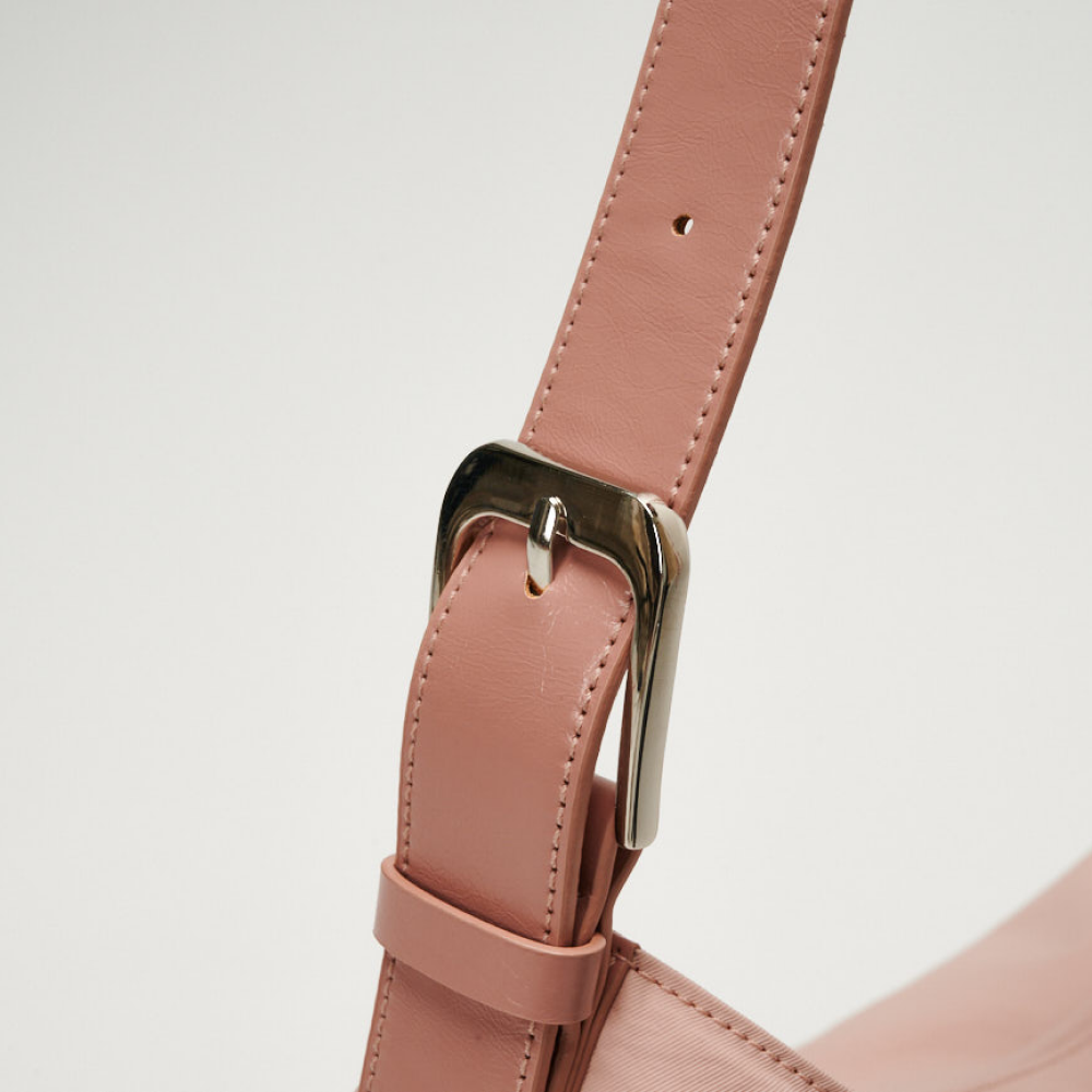 Adjustable vegan-leather strap