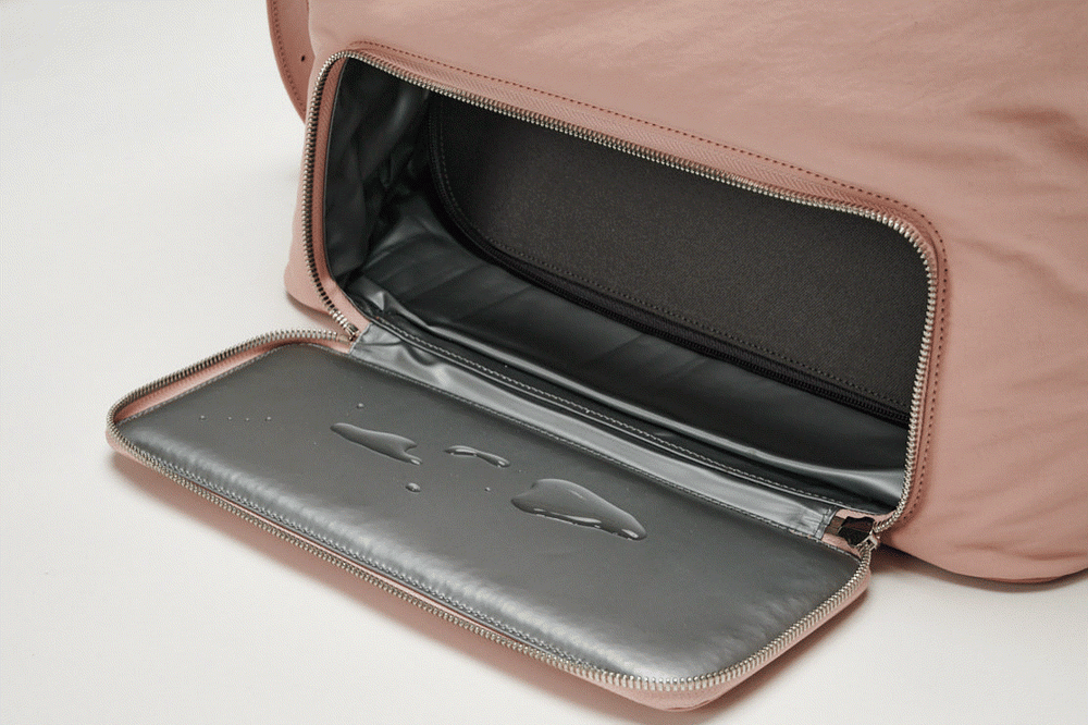 Wipe-clean lower lining