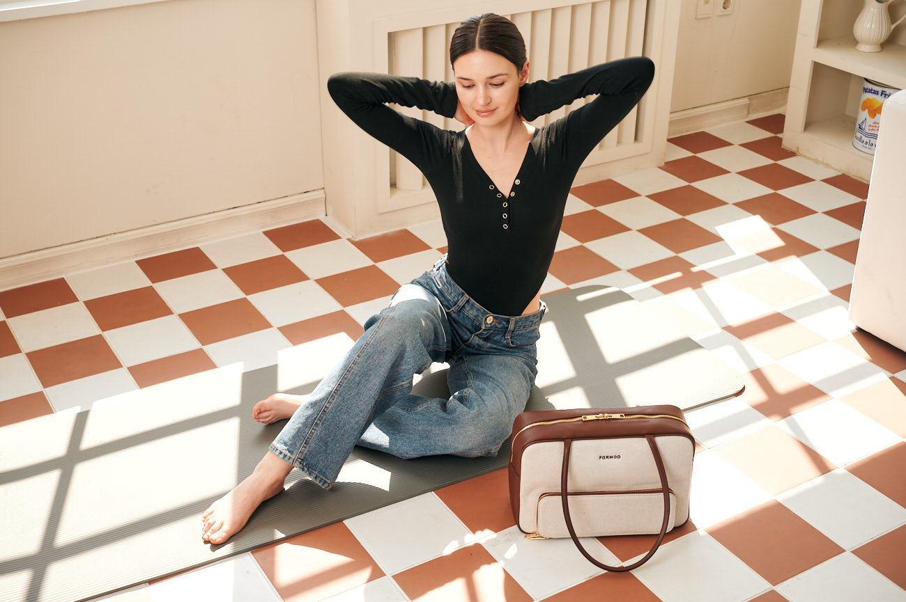 バッグ Rich I M.DOME CANVAS & LEATHER BOSTON Rich I - S.DOME CANVAS & LEATHER BOSTON BAG SMALL / ボストン