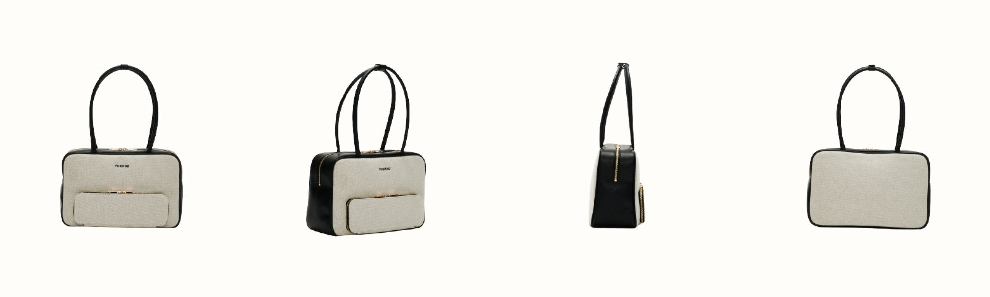 Canvas Boston Bag (BLACK) – FORMOD