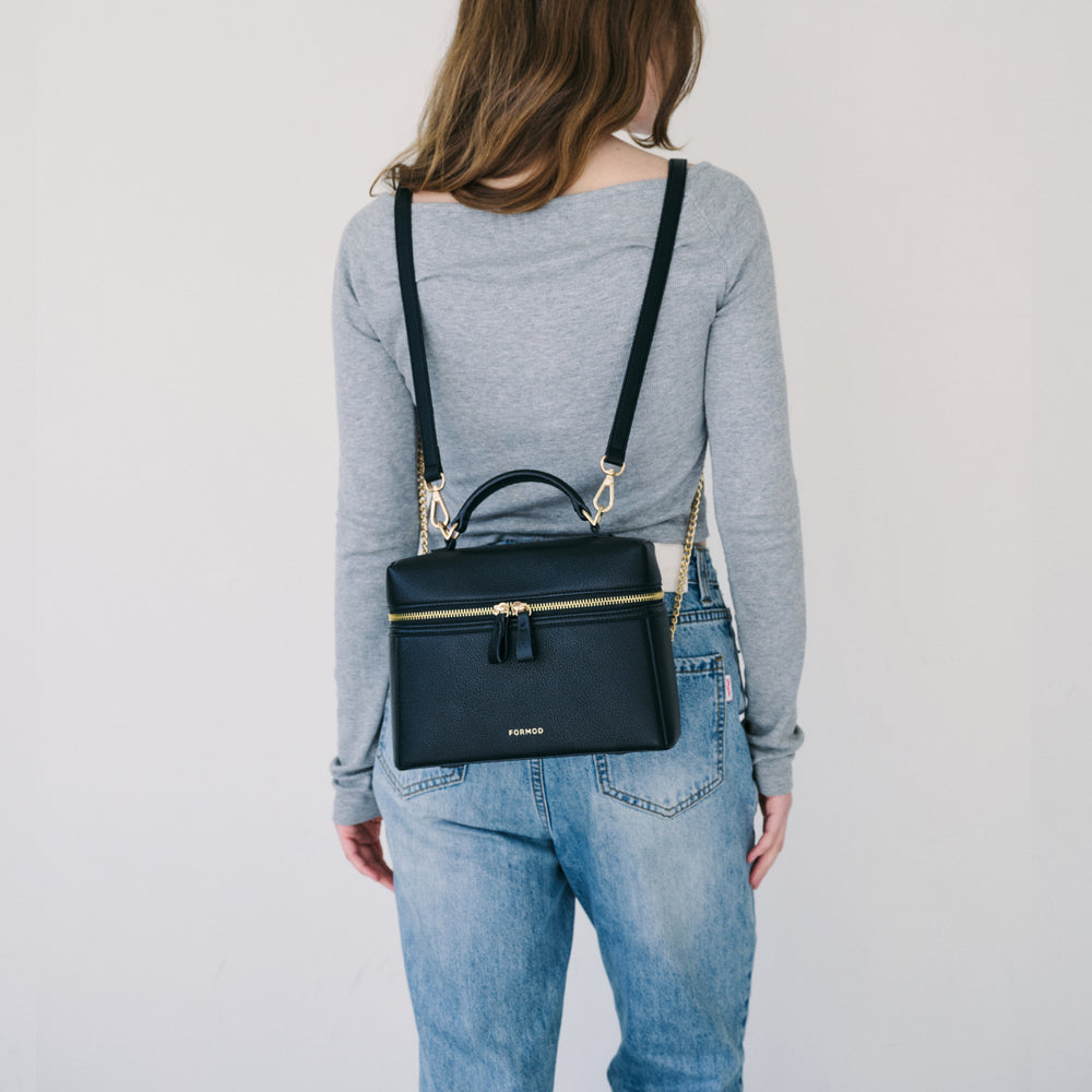 City Bag worn as backpack