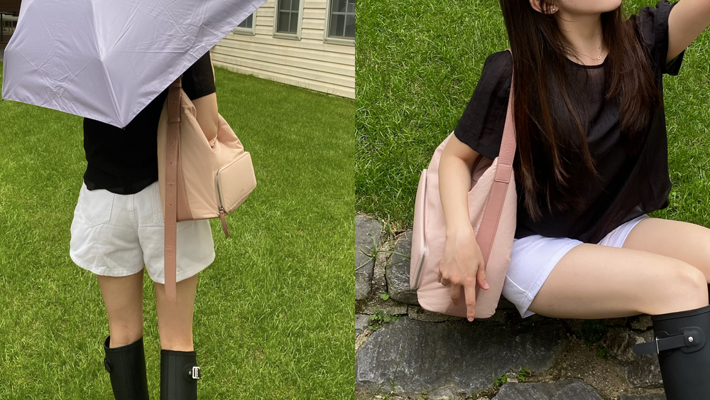 Nylon Hobo Bag — original collection photograph 8