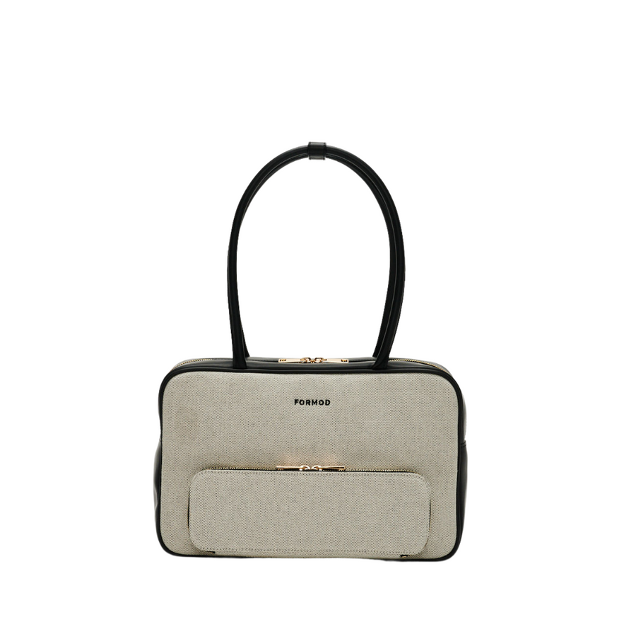 Canvas Boston Bag (BLACK) – FORMOD