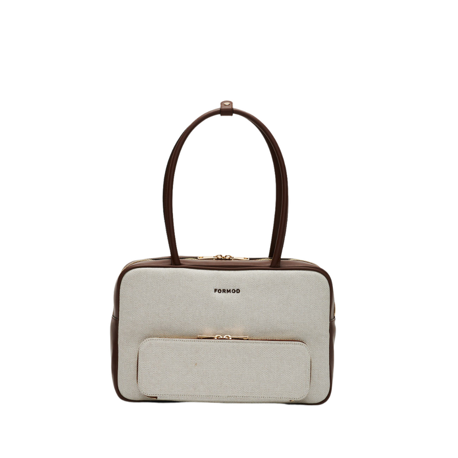 Canvas Boston Bag (BROWN) – FORMOD